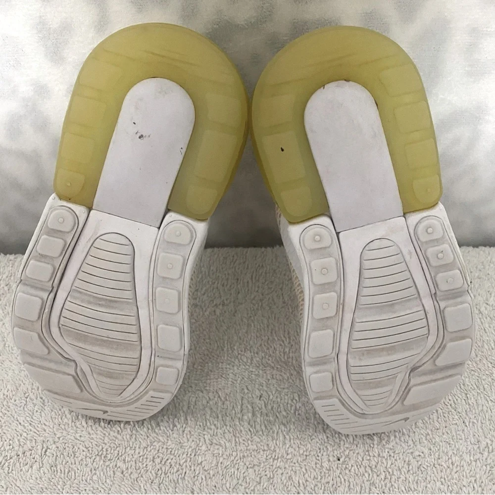 Toddlers Nike Air Max 270 Mini Nike White Crimson Yellow [DV2201-100] Sz 11C